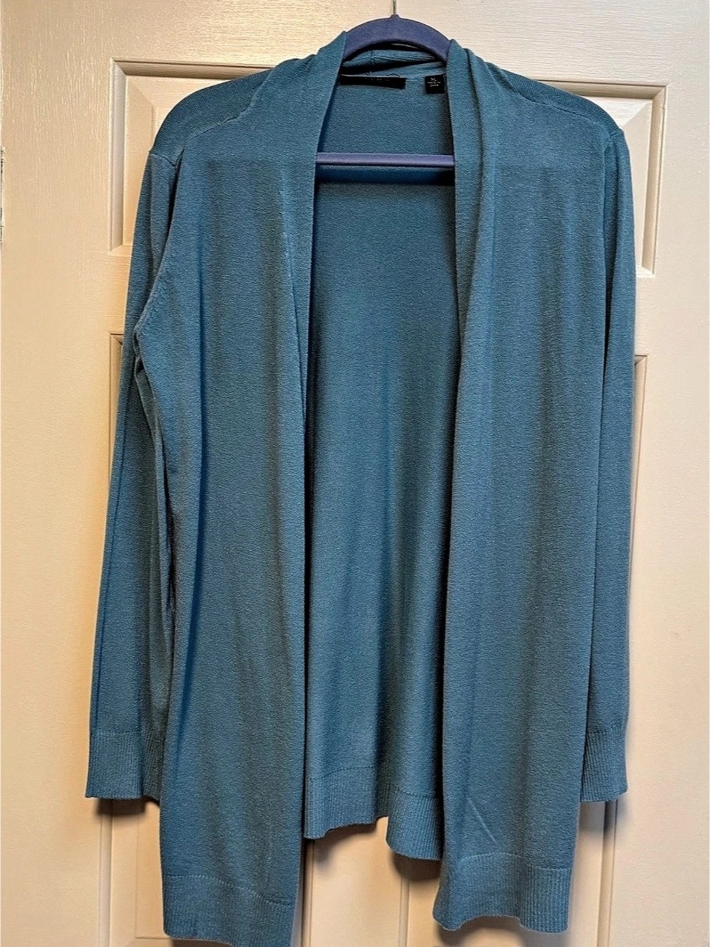 Cyrus Open Front Cardigan Blue Mist XL